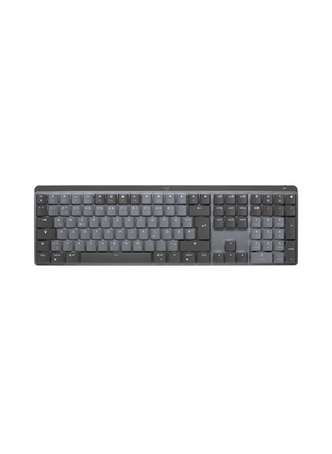 Logitech KEYBOARD MX Mechanical MINI MINIMALIST Illuminated CLICKY RF US Graphite  - Image 1