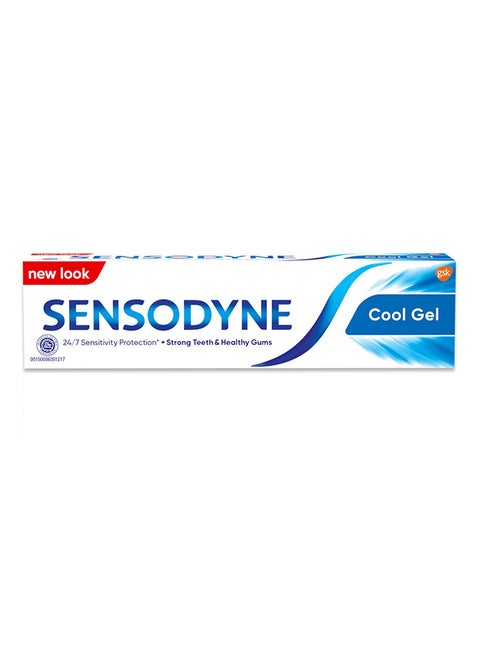 Cool Gel With Fluoride Toothpaste White/Blue 100grams