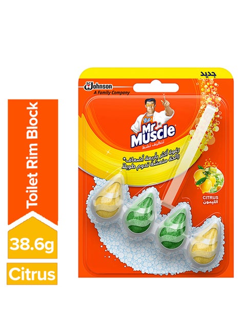 Active Clean Toilet Block Citrus 38.6grams