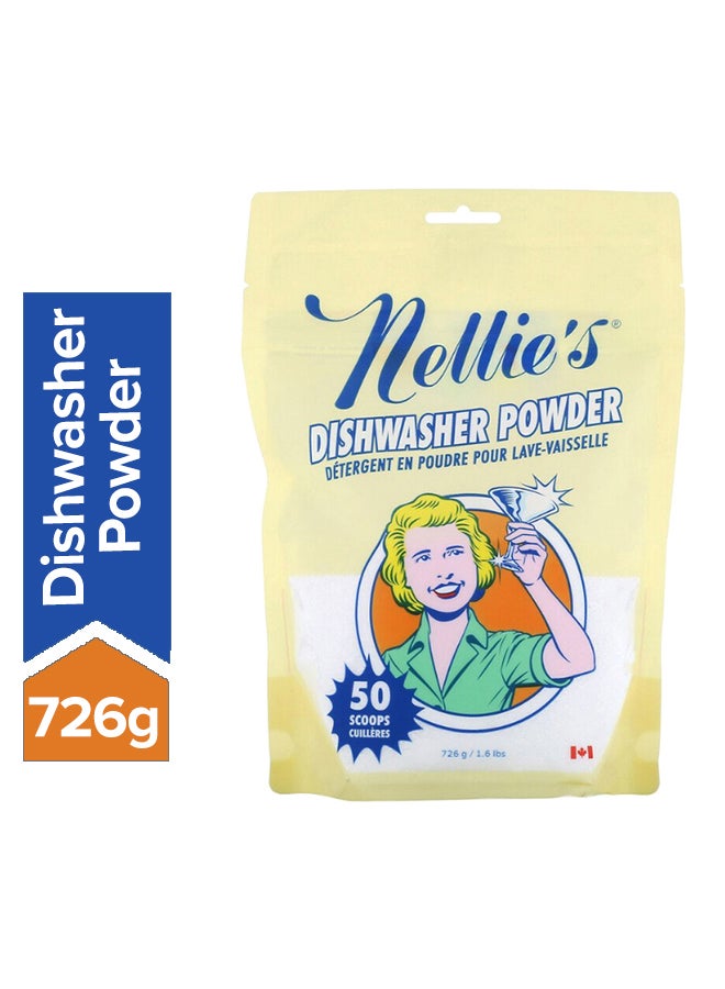 Nellie's Dishwasher Powder 726grams  - Image 1