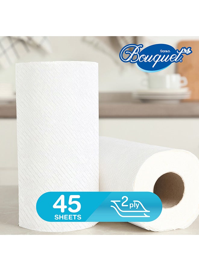 Sanita Kitchen Towel With 8 Rolls 3 Piecese  - Image 4