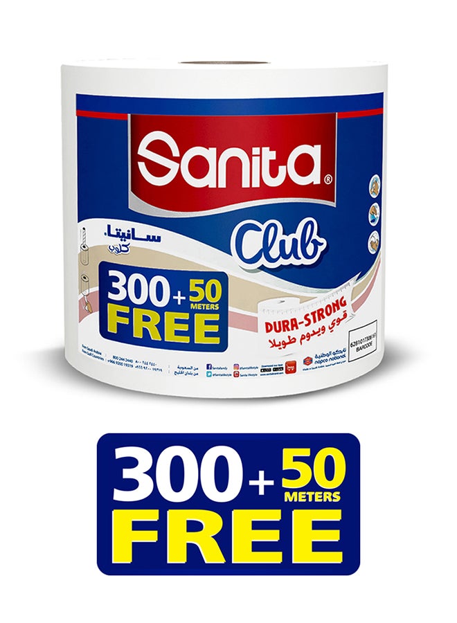 Sanita Maxi Roll 1 Roll 300+50 M White 50meter  - Image 2