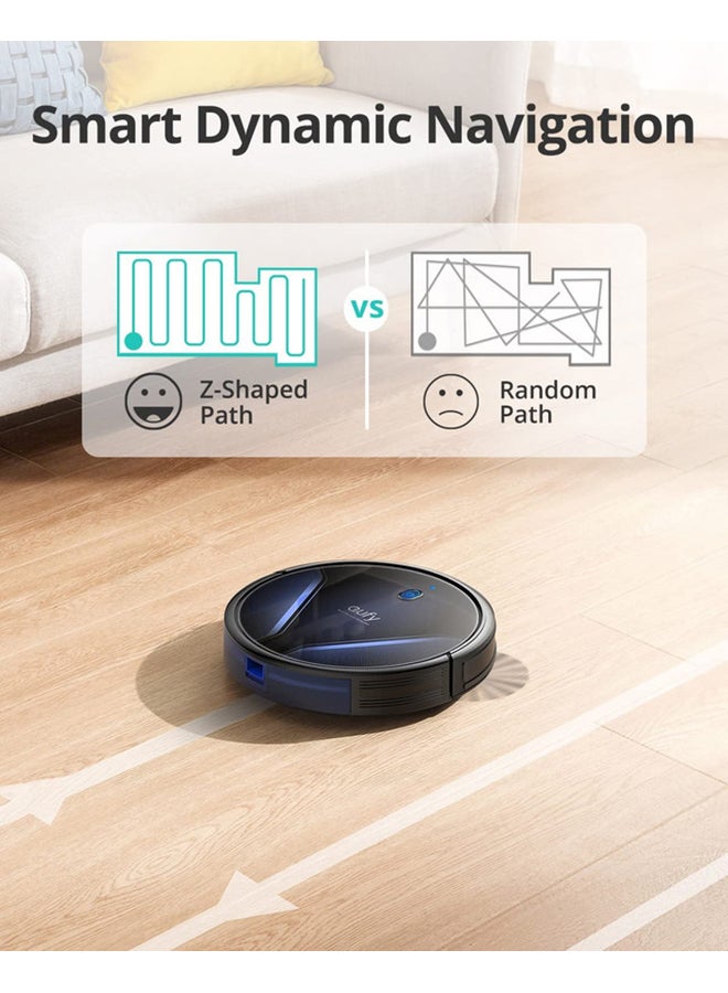 eufy - By Anker, RoboVac G20 Robot Vacuum Cleaner, Dynamic Navigation, 2500 Pa Strong Suction, Ultra-Slim, App, Voice Control, Compatible with Alexa, Ideal for Hard Floors and Pet Hair 0.6 L 55 W T2257 Black - Image 1