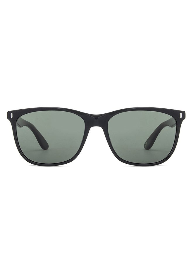John Jacobs Full Rim Wayfarer Sunglasses For Men & Women With UV Protection - 56mm - Black  - Image 2