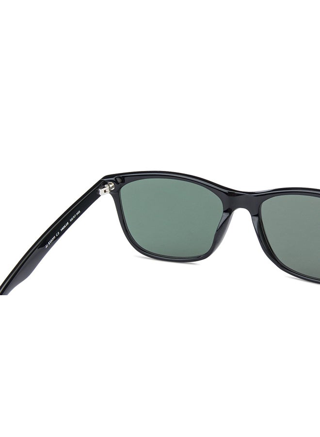John Jacobs Full Rim Wayfarer Sunglasses For Men & Women With UV Protection - 56mm - Black  - Image 5