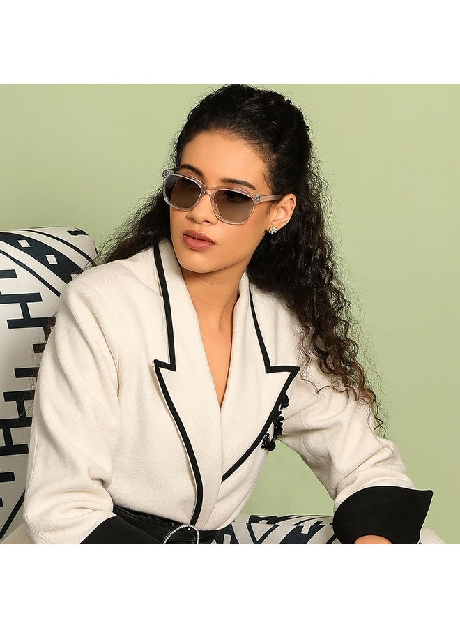 John Jacobs Full Rim Wayfarer Sunglasses For Men & Women With UV Protection - 55mm - Image 4