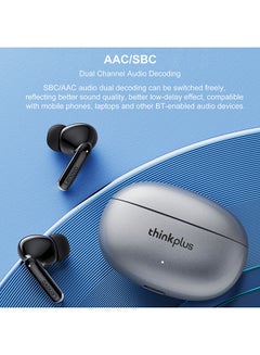 Lenovo XT88 True Wireless Earphones Dual Mic Stereo Noise Reduction Bass HIFI Touch Control Earbuds BT 5.3 Headset White  - Image 3