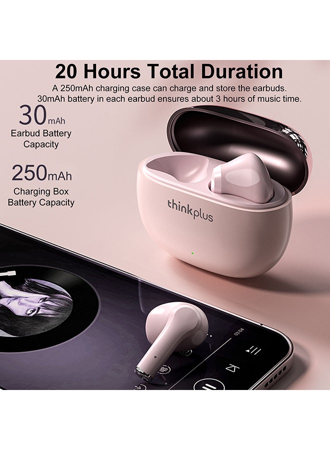 Lenovo - Thinkplus X15 Pro BT5.1 True Wireless Headphones Music Earphone Touch Control Sport Headset with Mic Black - Image 1