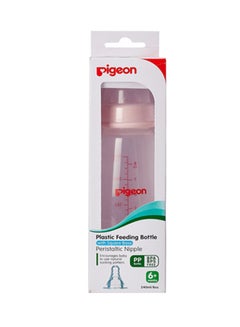 pigeon Plastic Feeding Bottle 6 Months+, 200 ml - Assorted  - Image 1