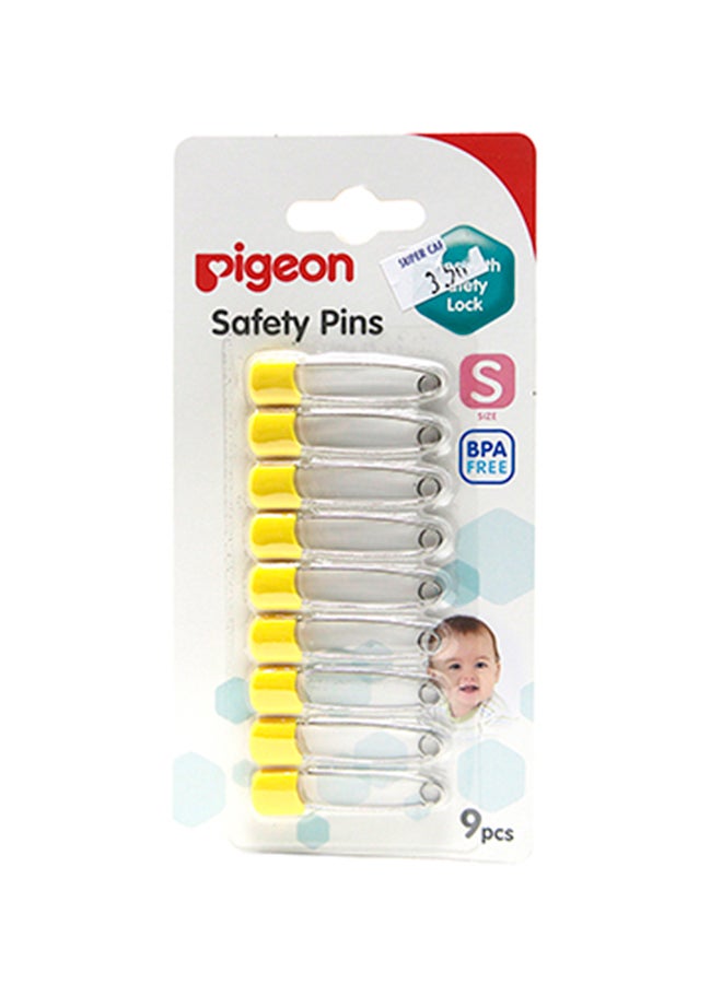 pigeon Safety Pins, Assorted  9 Pieces - Image 1