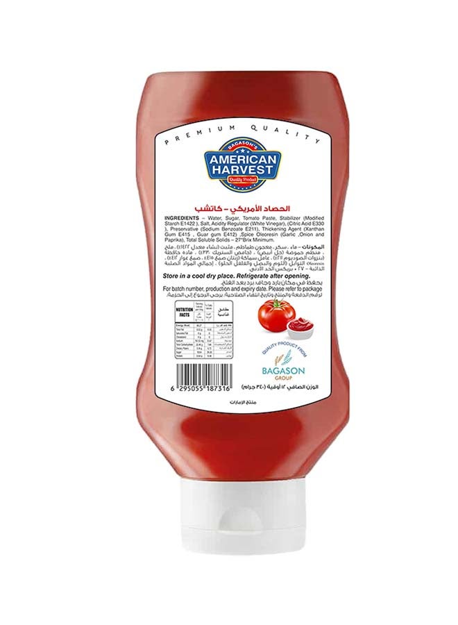 American Harvest Premium Tomato Ketchup 340grams  - Image 2