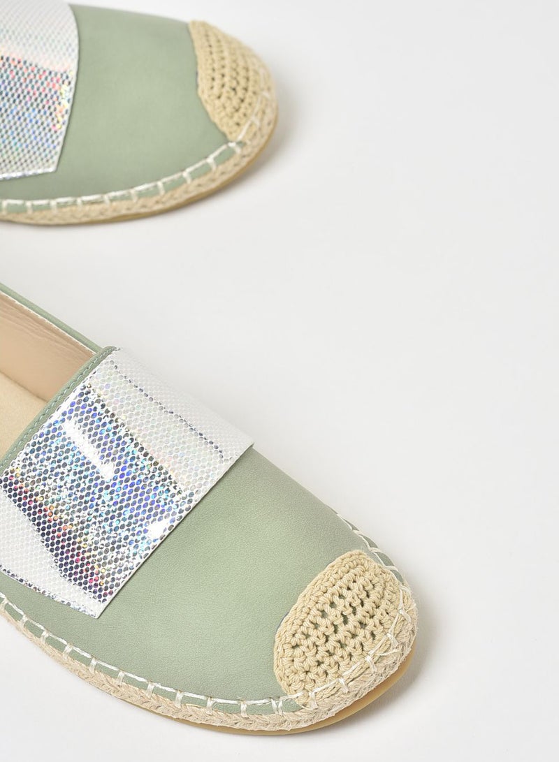 Jove - Women's Casual Espadrilles Green - Image 1