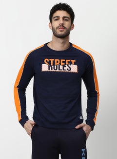 Navy/Orange