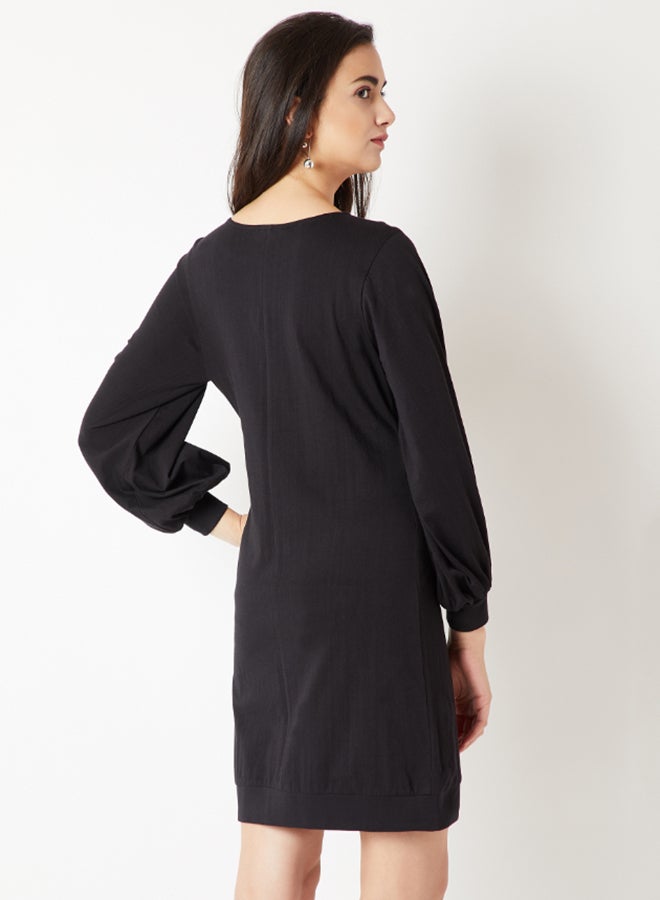 Miss Chase - Jackson Love Shift Dress Black - Image 1