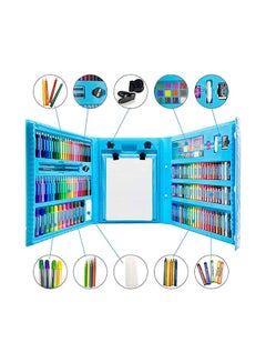 Generic 208 - Piece Portable Drawing Set, Blue  - Image 4