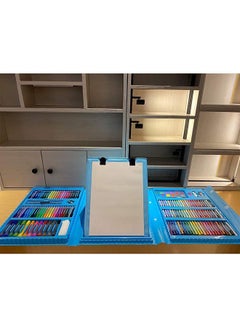 Generic 208 - Piece Portable Drawing Set, Blue  - Image 5