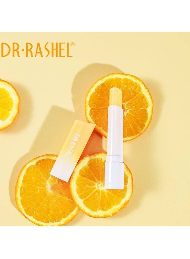 DR. RASHEL - Lip Balm Series Brighten and Moisturizing Lips - Vitamin C Orange 3grams - Image 1