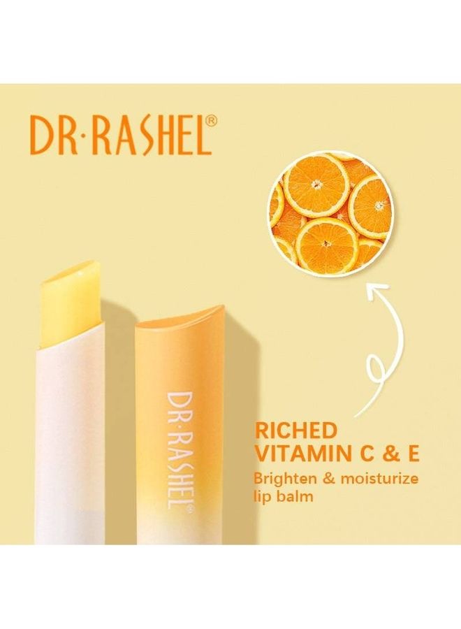 DR. RASHEL - Lip Balm Series Brighten and Moisturizing Lips - Vitamin C Orange 3grams - Image 1