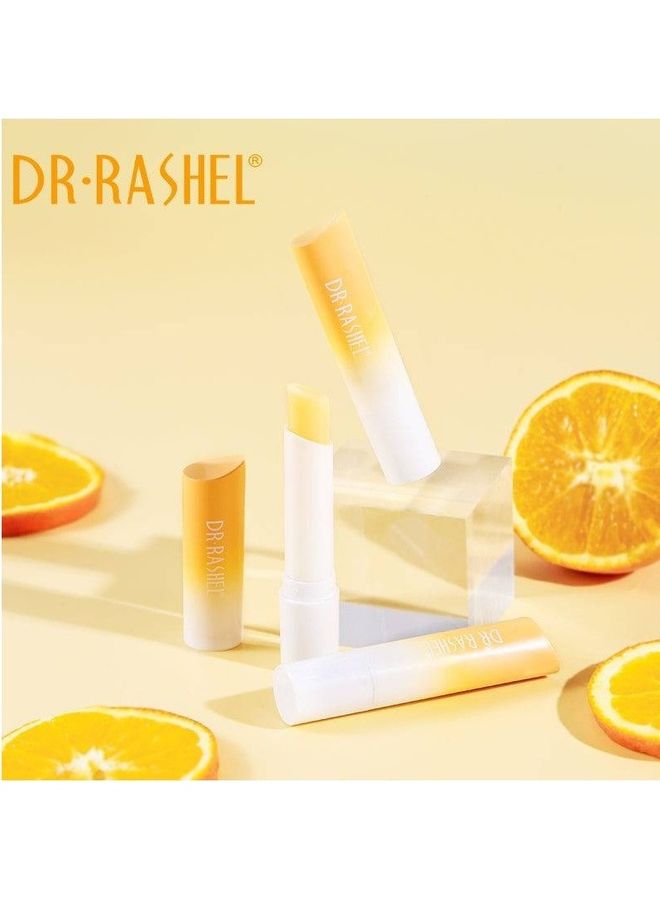 DR. RASHEL - Lip Balm Series Brighten and Moisturizing Lips - Vitamin C Orange 3grams - Image 1