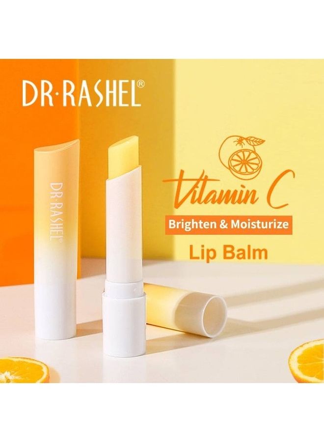 DR. RASHEL - Lip Balm Series Brighten and Moisturizing Lips - Vitamin C Orange 3grams - Image 1