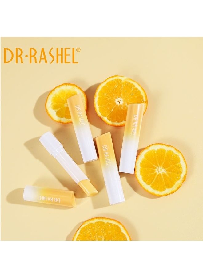DR. RASHEL - Lip Balm Series Brighten and Moisturizing Lips - Vitamin C Orange 3grams - Image 1