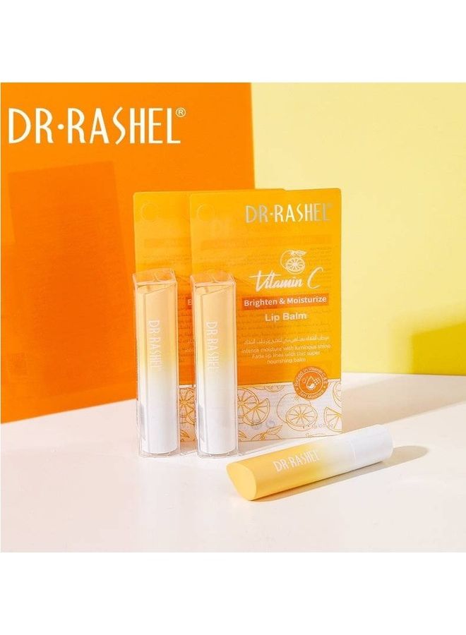 DR. RASHEL - Lip Balm Series Brighten and Moisturizing Lips - Vitamin C Orange 3grams - Image 1