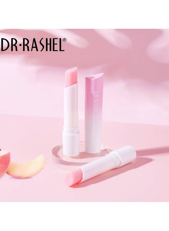 DR. RASHEL Pack Of 4 Lip Balm Series Soothe and Moisturizing Lips Clear 12grams - Image 4