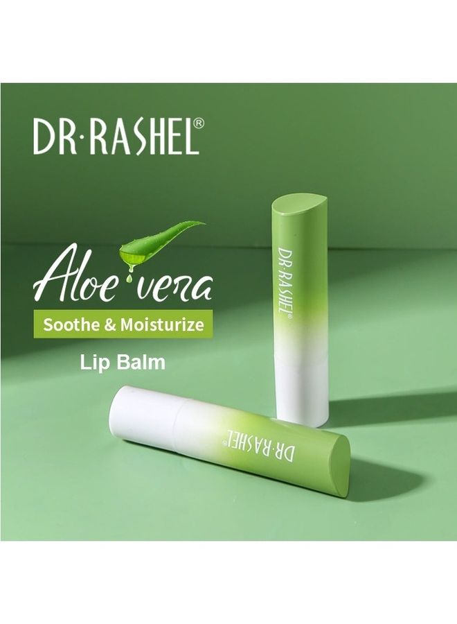 DR. RASHEL Pack Of 4 Lip Balm Series Soothe and Moisturizing Lips Clear 12grams - Image 5