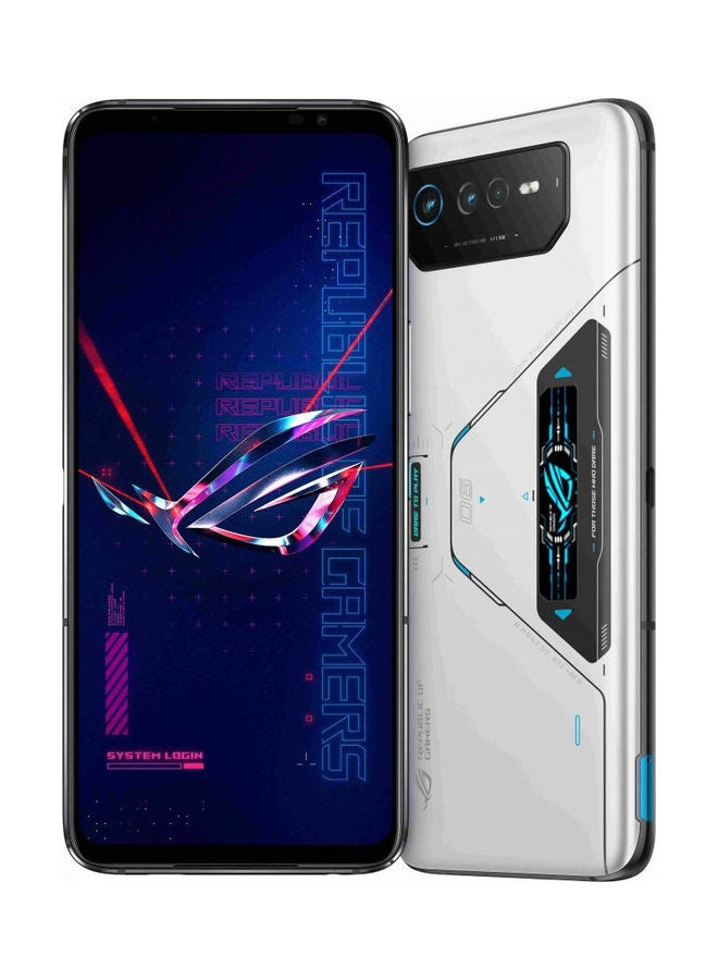 ASUS - ROG Phone 6 Pro Dual Sim Storm White 18GB RAM 512GB 5G - Global Version - Image 1