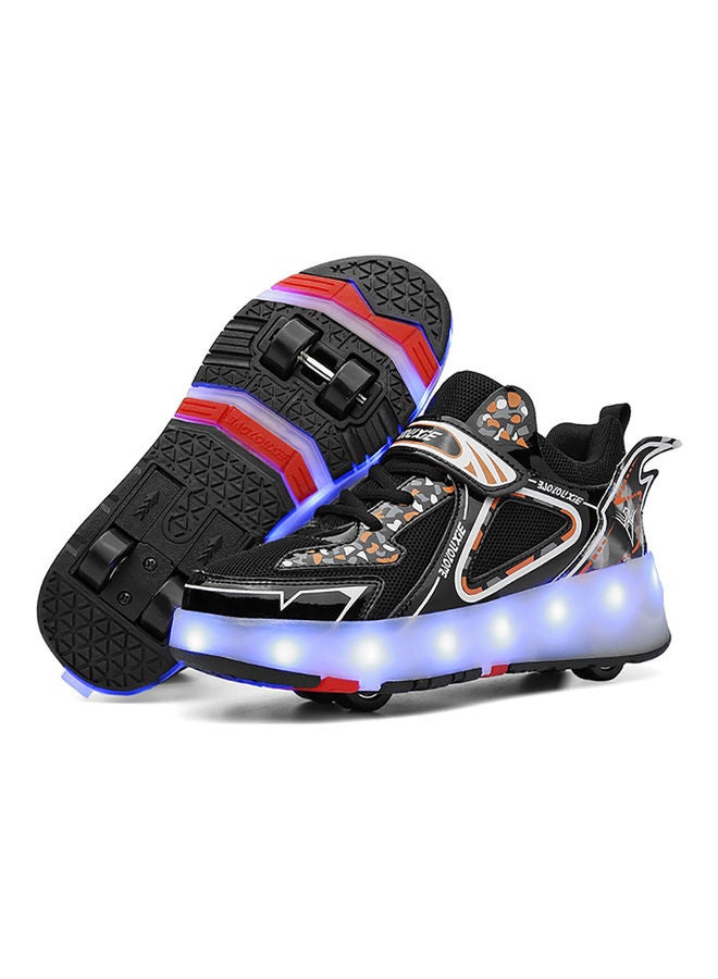Kidle - Rechargeable Roller Skates Shoes With LCD Light Double Wheels - Image 1