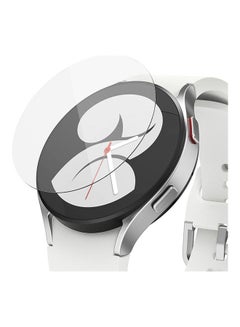 Tempered Glass Screen Protector (4 Pack) Compatible with Samsung Galaxy Watch 4 44mm Smartwatch Clear