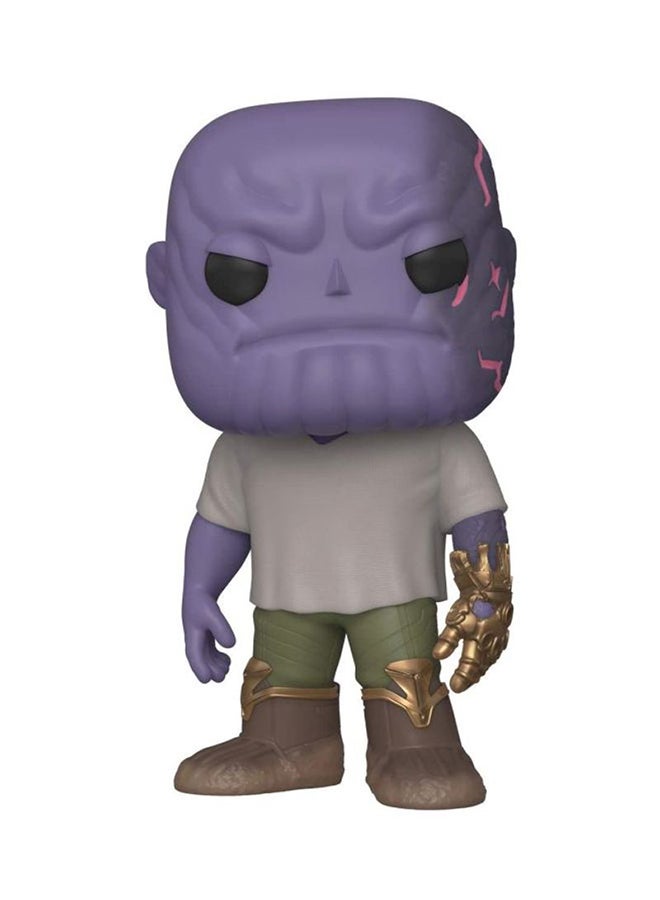 Funko Pop! Marvel: Endgame Casual Thanos With Gauntlet Collectable Vinyl Figure, 45141 3.75inch  - Image 1
