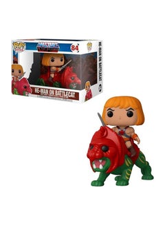 Funko Pop Rides! Animation: Masters of the Universe He Man on Battle Cat Collectable Vinyl Figure, 47680 5.5inch  - Image 2