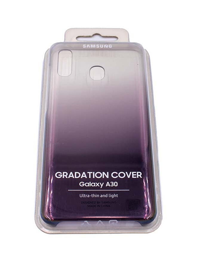 سامسونج غطاء حماية متدرج اللون لهاتف سامسونج جالاكسي A30 شفاف - Image 2