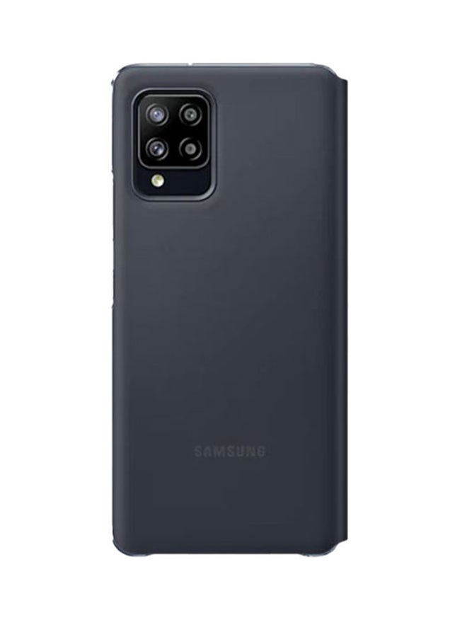 Samsung Smart S View Wallet Cover For Samsung Galaxy A42 Black  - Image 2