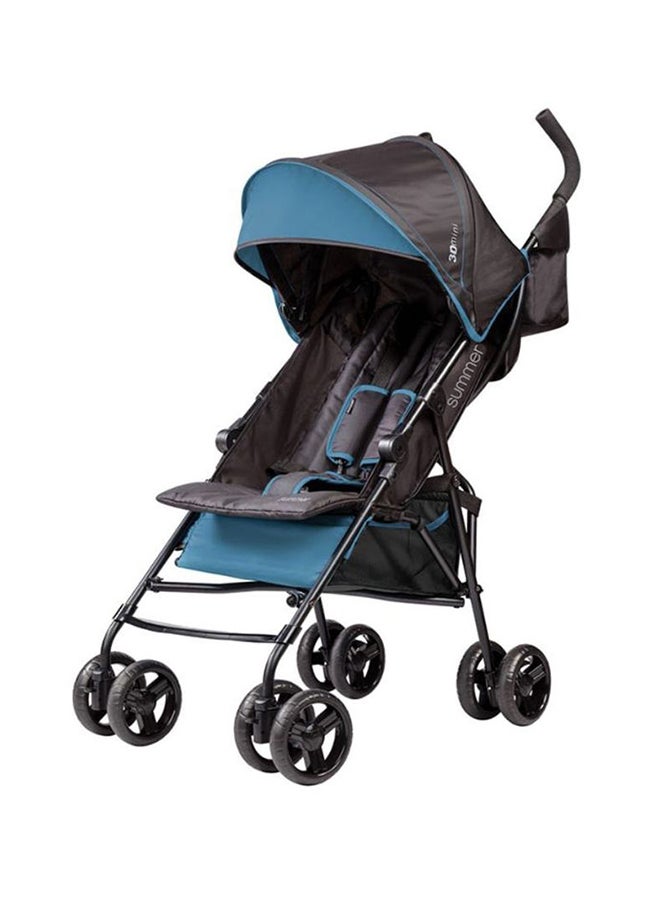 3D Mini Single Convenience Stroller - Black/Blue - v1658055278/N22959881A_1