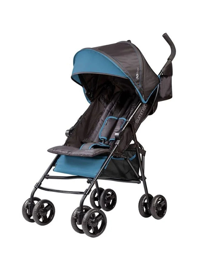 summer infant 3D Mini Single Convenience Stroller - Black/Blue