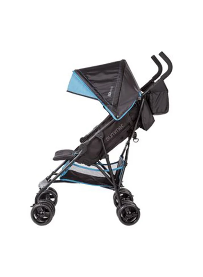 summer infant Summer Infant 3D Mini Single Convenience Stroller - Black/Blue, For Ages 6 - 24 Months
