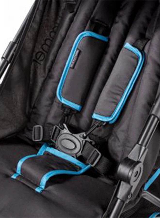 summer infant Summer Infant 3D Mini Single Convenience Stroller - Black/Blue, For Ages 6 - 24 Months