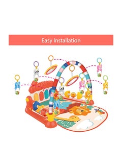 HUANGER Play Gym Kick, Piano With Lights And Music 42.5x8x49cm  - Image 4