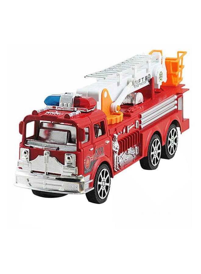 Fireman Toy Rescue Truck Friction Powered Simulation Vehicle With Light And Sound - Image 1