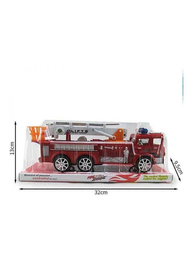 Fireman Toy Rescue Truck Friction Powered Simulation Vehicle With Light And Sound - Image 2