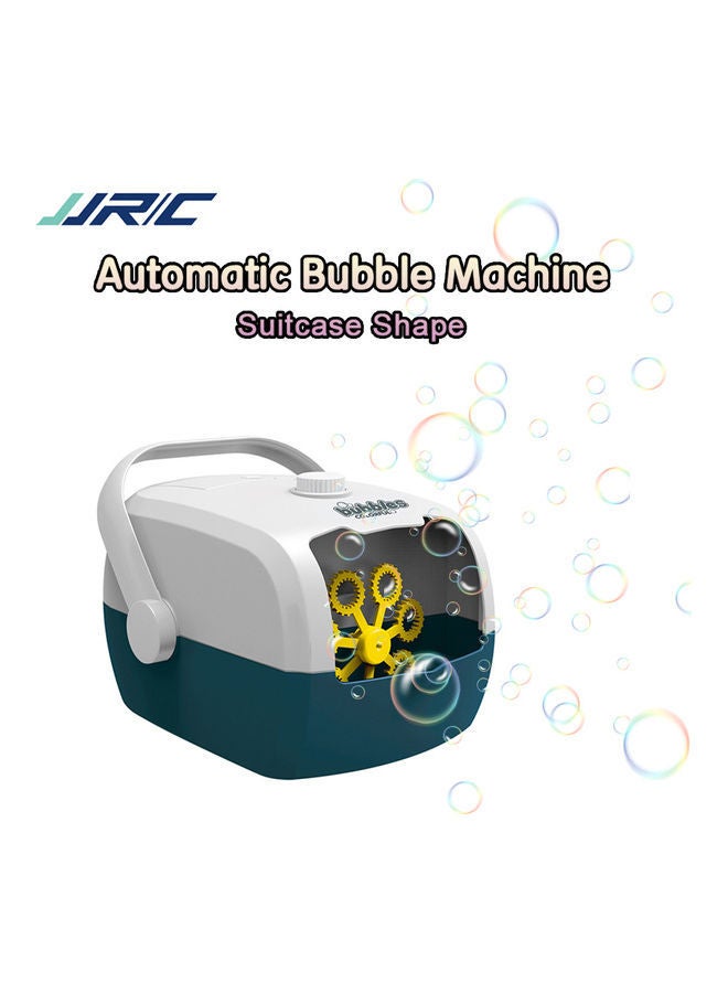 Kids Suitcase Shape Electric Bubble Blower 28.8*13.2*18.3cm  - Image 1