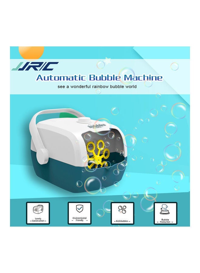 Kids Suitcase Shape Electric Bubble Blower 28.8*13.2*18.3cm  - Image 2