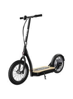 ريزر سكوتر كهربائي EcoSmart SUP - إطارات مملوءة بالهواء مقاس 16 بوصة، وسطح عريض من الخيزران، ومحرك عالي عزم الدوران بقدرة 350 وات، ونطاق يصل إلى 15.5 ميل في الساعة و15.5 ميل، ودفع خلفي L 145.5 x W 52.5 x H 115سم  - Image 1