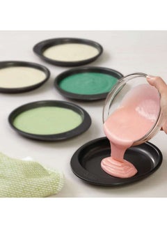 Wilton 5-Piece Multilayered Cake Pan Set Black 6x0.75inch  - Image 2