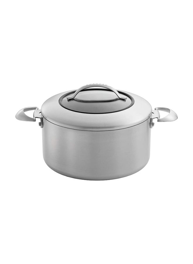 SCANPAN CTX Casserole Cooker Silver 26cm - Image 2