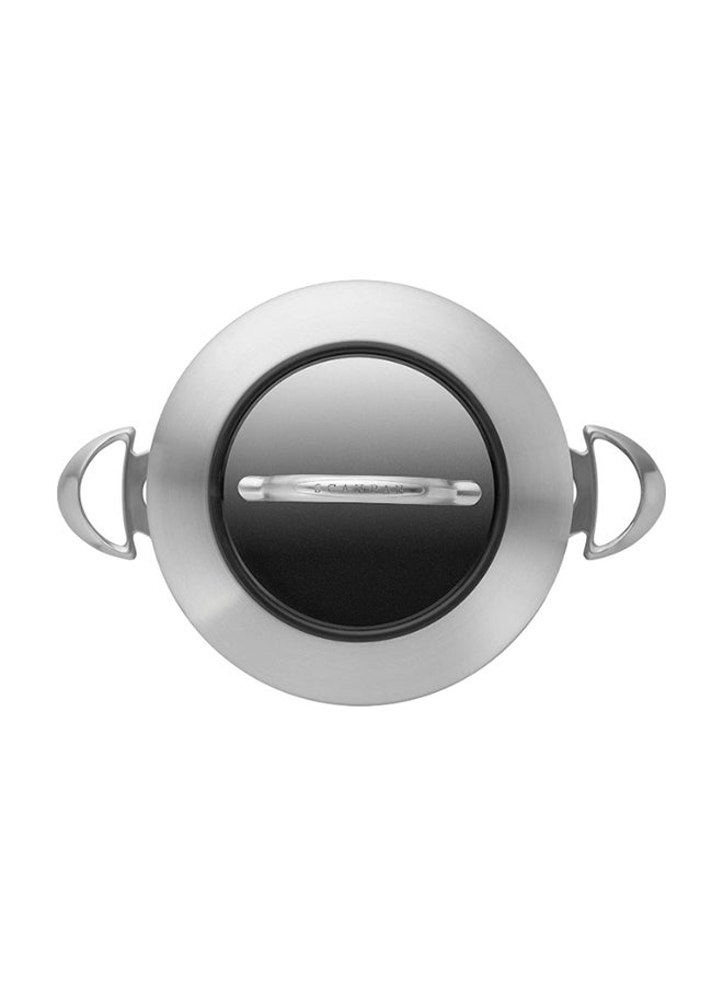 SCANPAN CTX Casserole Cooker Silver 26cm - Image 3