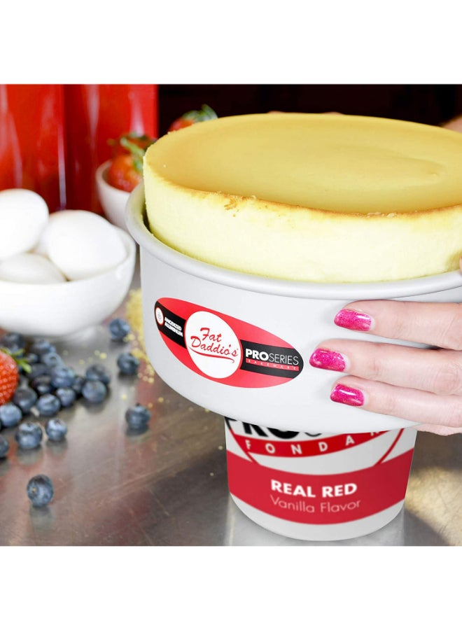 فات داديوز مقلاة مستديرة للتشيز كيك فضي 8x3بوصة - Image 3