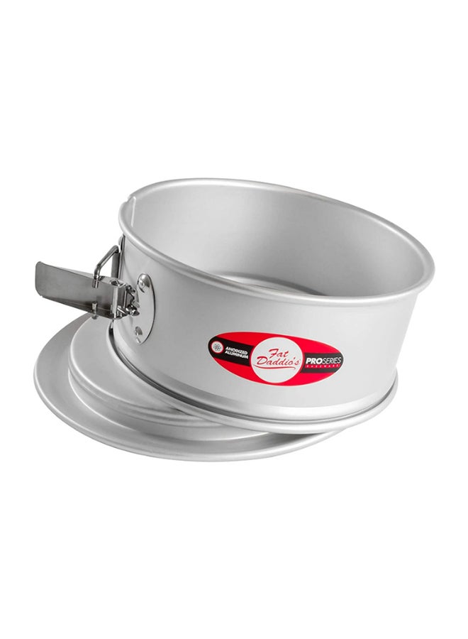 فات داديوز مقلاة مستديرة سبرينغفورم فضي 9x3بوصة - Image 1